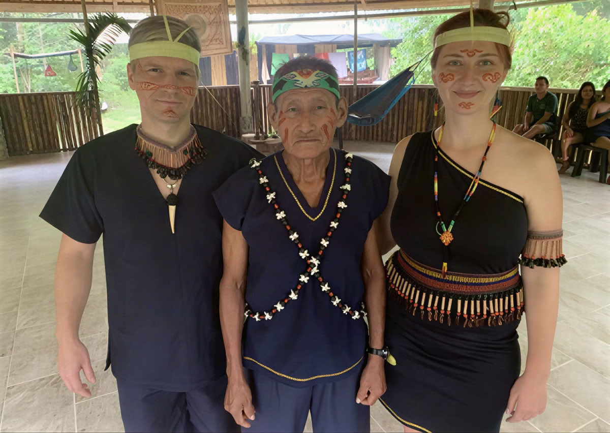 Ayahuasca-seremonia Ecuadorissa