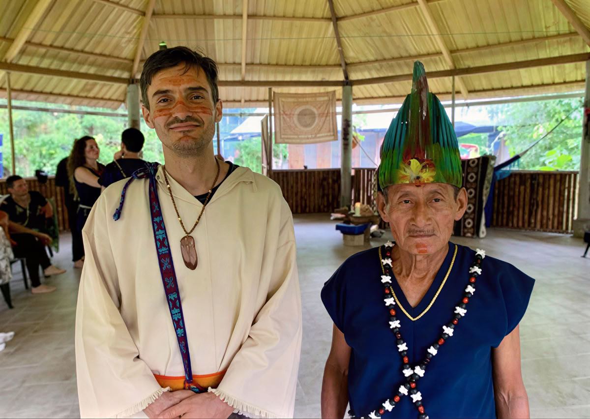 Ayahuasca-seremonia Ecuadorissa