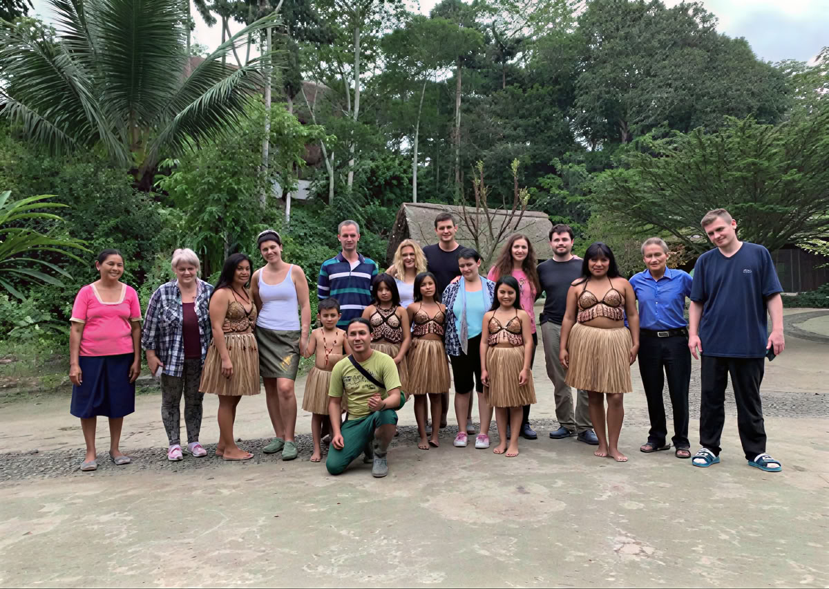 Ayahuasca-seremonia Ecuadorissa
