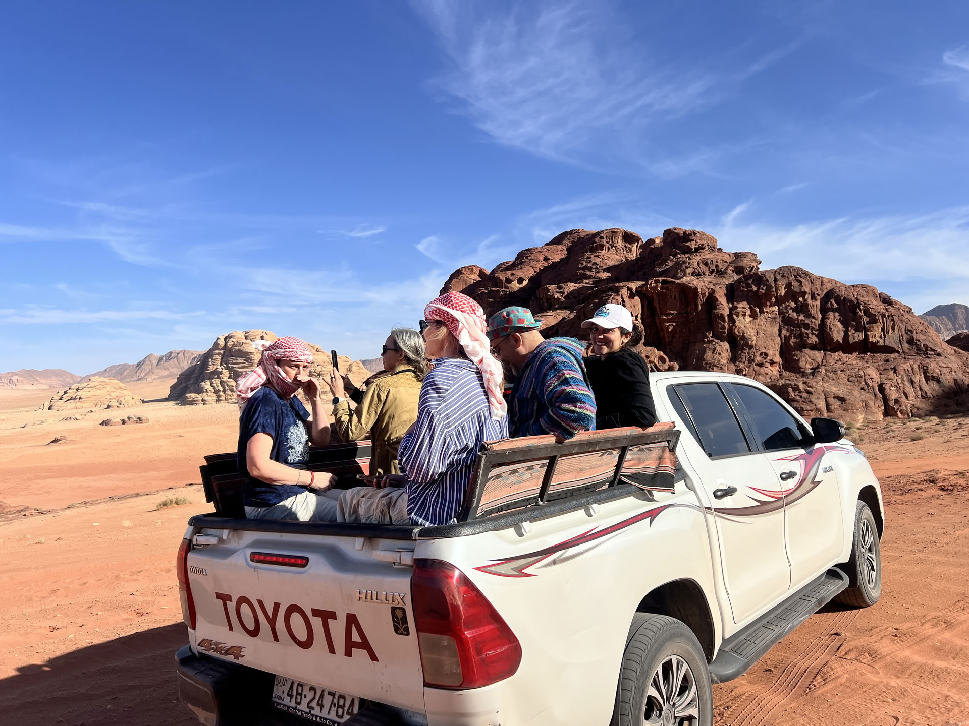 4 päivän kamelivaellus-seikkailu beduiinien kanssa Wadi Rumissa, Jordaniassa