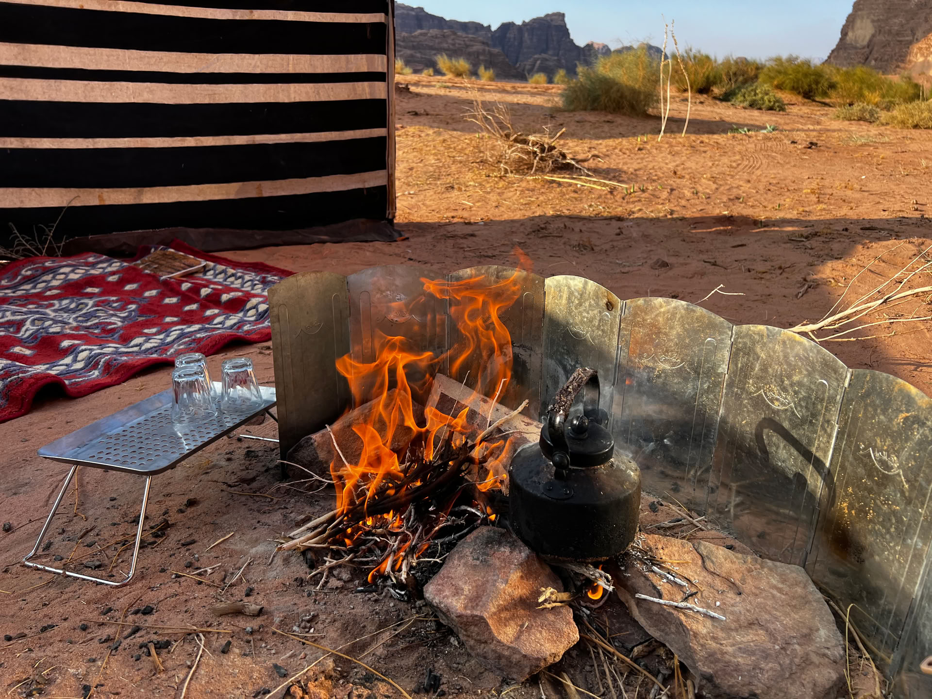 4 päivän kamelivaellus-seikkailu beduiinien kanssa Wadi Rumissa, Jordaniassa
