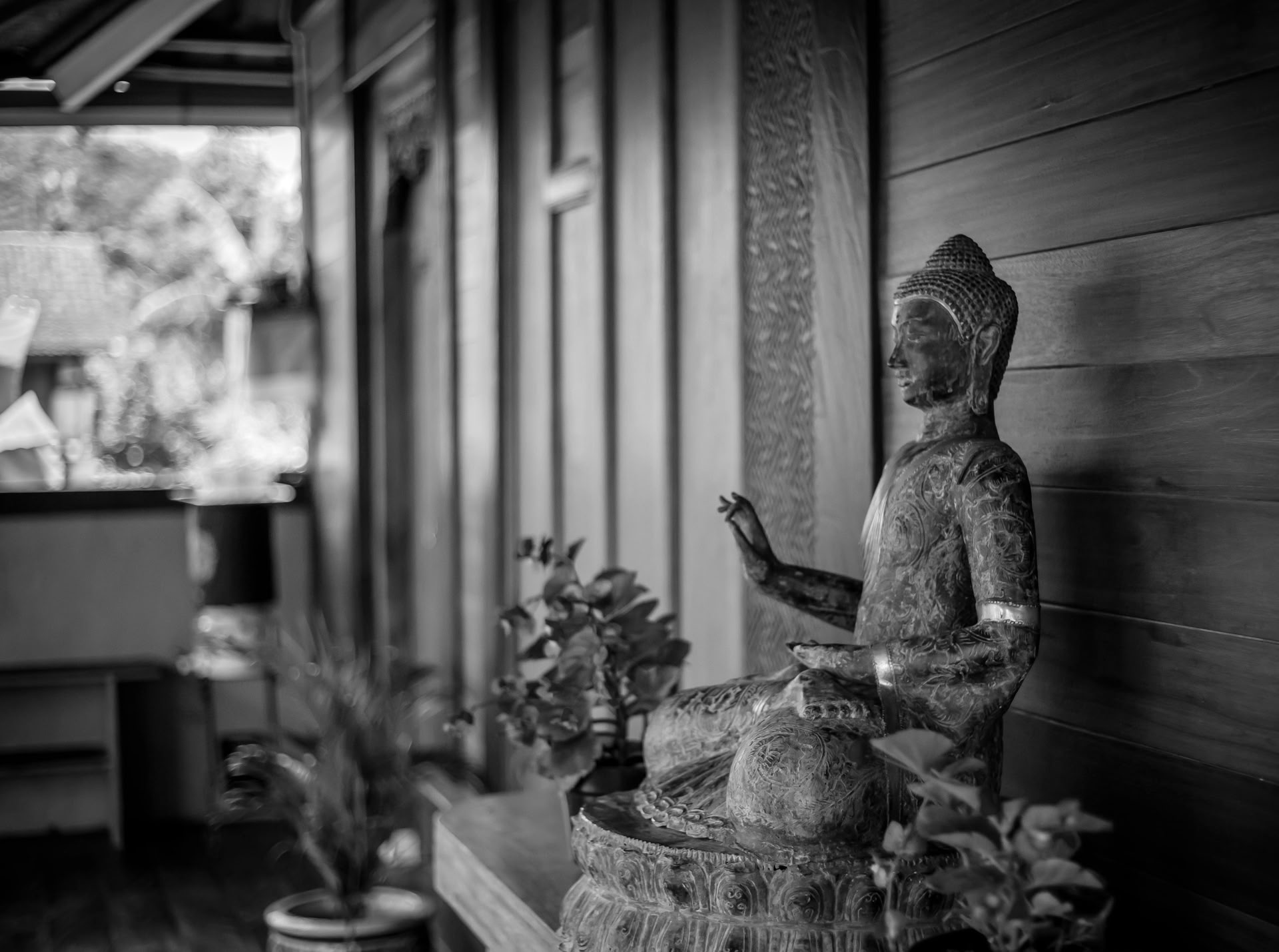 Hiljainen meditaatioretriitti