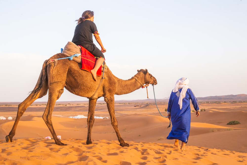 8 päivän matka Marrakeshista aavikolle Merzougan kautta