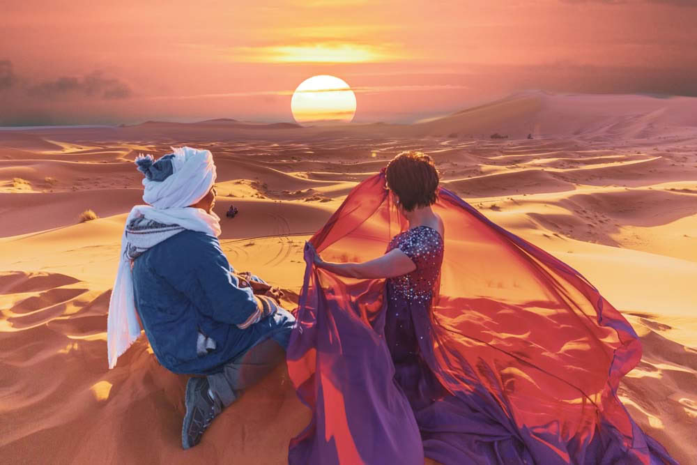 3 päivän kierros Marrakešista Feziin Merzougan kautta