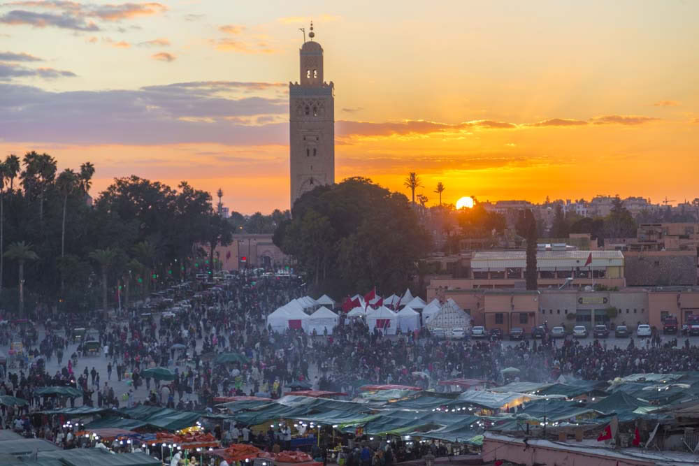 4 päivän kierros Tangerista Marrakeshiin Saharan autiomaan kautta