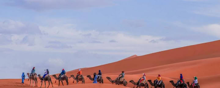 7 päivän kiertomatka Marrakechista – aavikkopolut