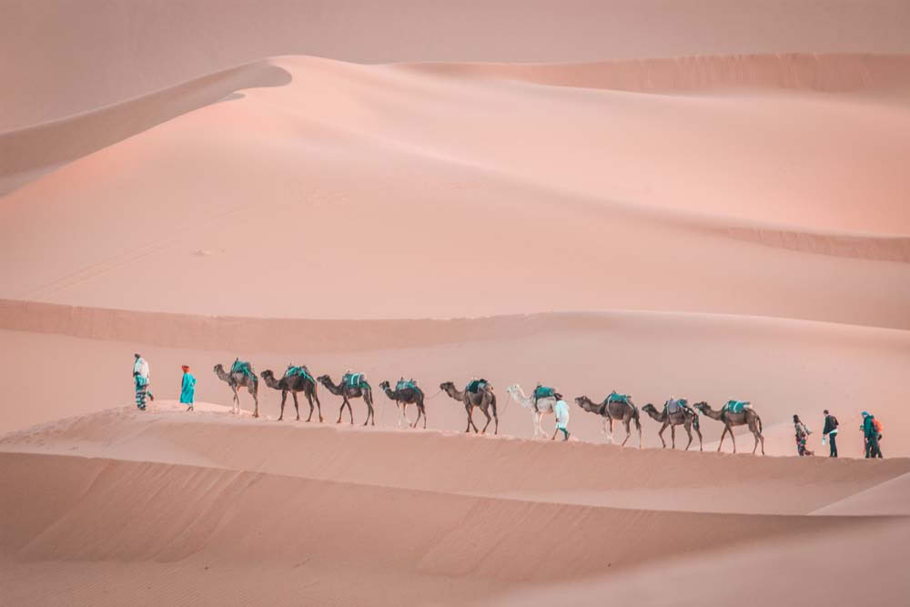 9 päivän kierros Marrakechista aavikon kautta Casablancaan