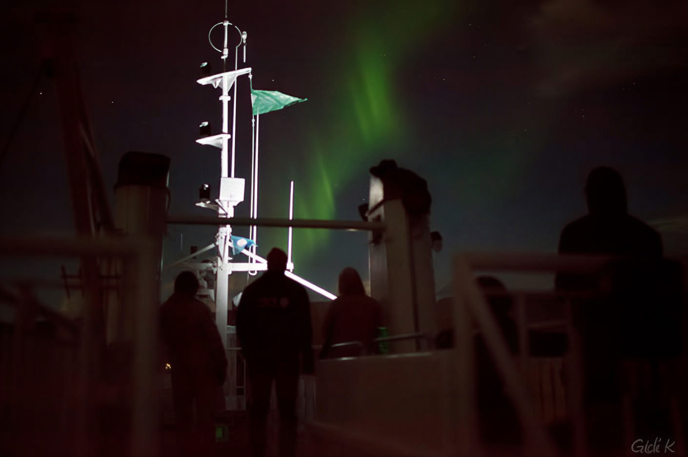 Akureyrin revontuliristeily