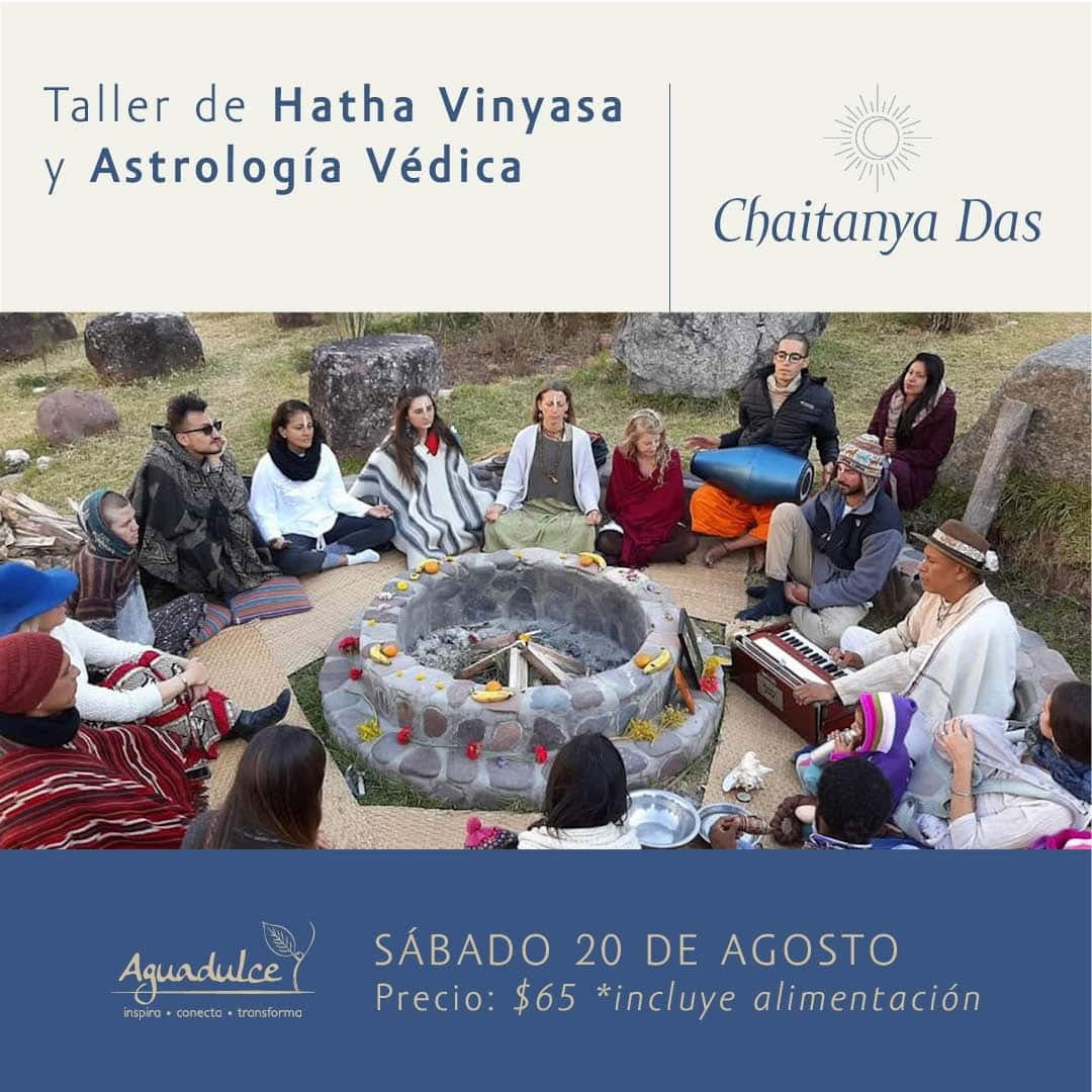 Chaitanya Dasin työpajat Ecuadorissa