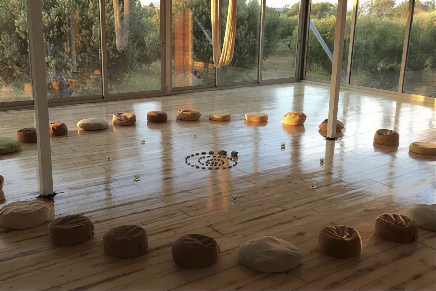 Ashtangan retriitti Timin ja Kinon kanssa
