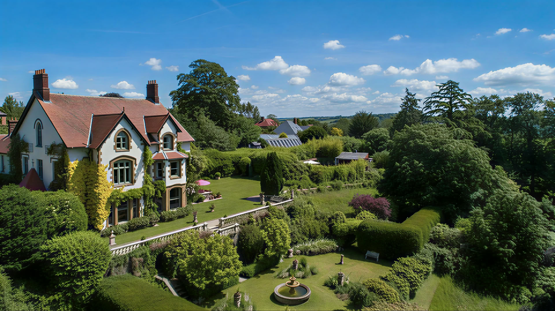 Mehupaasto- ja joogaretriitti, Powys, Wales