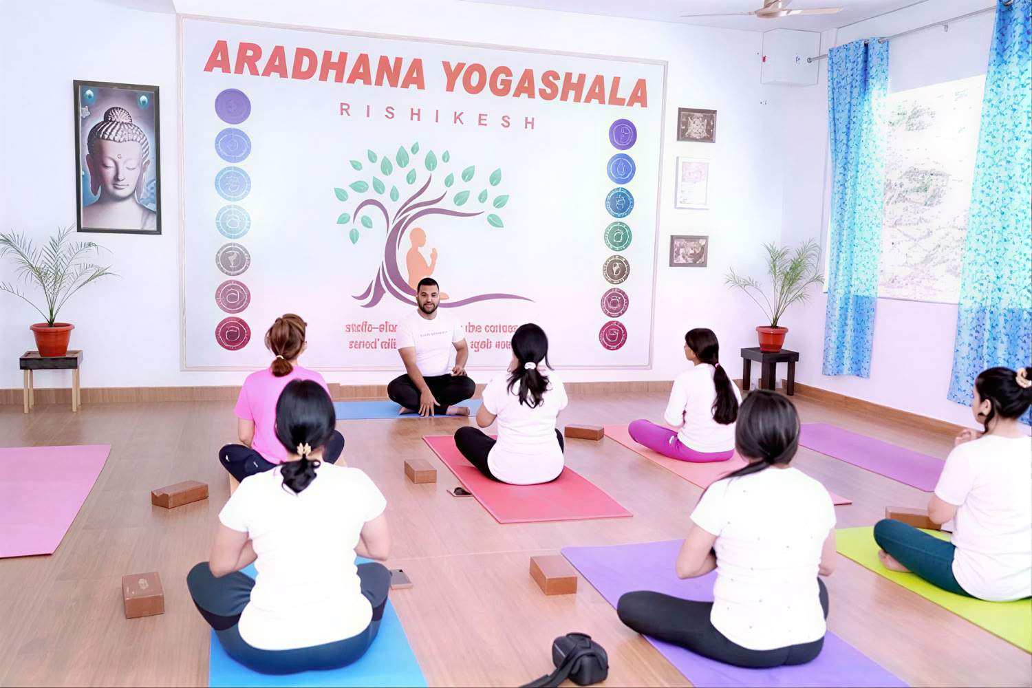 Joogaretriitti Rishikeshissä