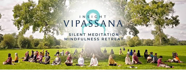 Vipassana-hiljaisuuden meditaatioretriitit