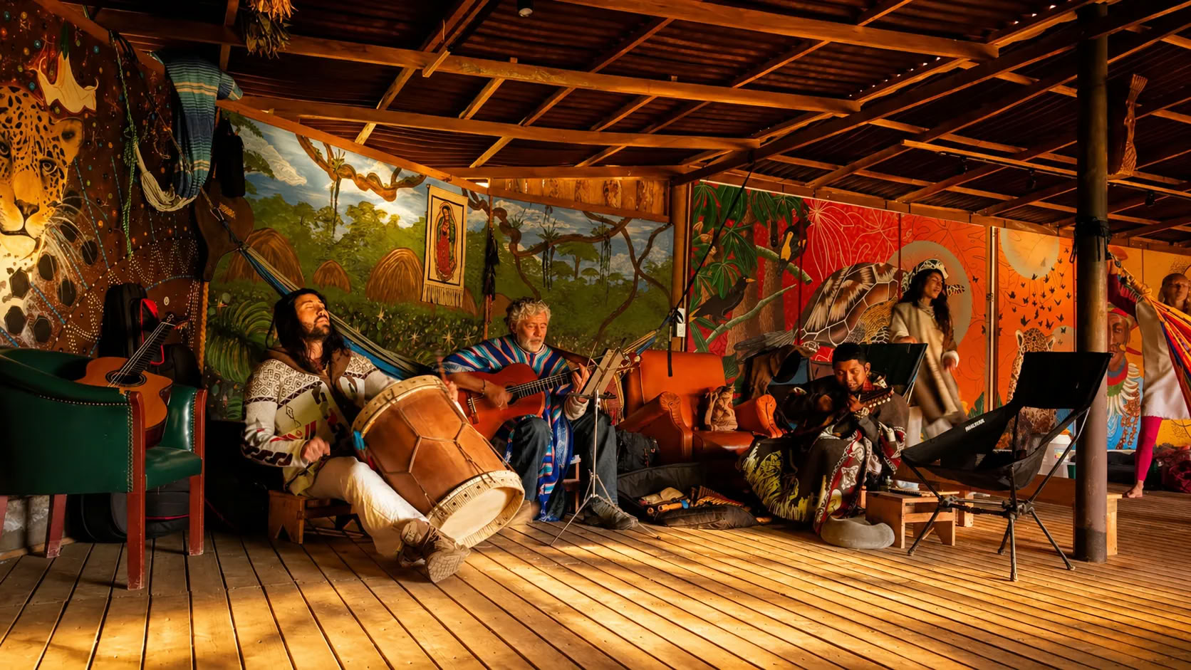 Naisten ayahuasca-retriitti Kolumbiassa