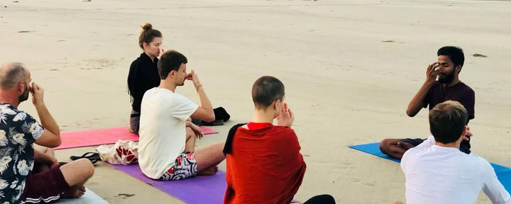 7 päivän stressiä vähentävä meditaatio- ja joogaretriitti