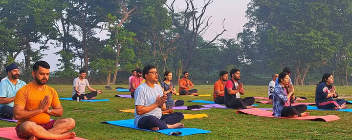 5 päivän hengitys- ja pranayama-retriitti Rishikeshissä, Intiassa