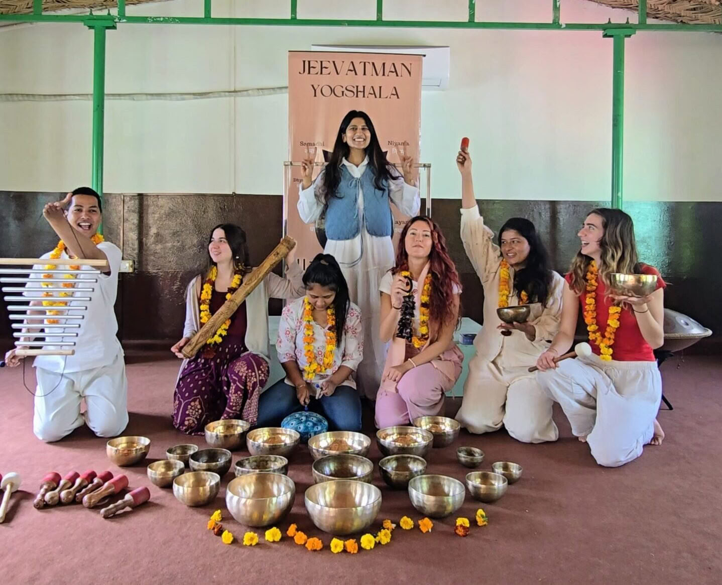 Ääniparannuskurssi Rishikeshissä