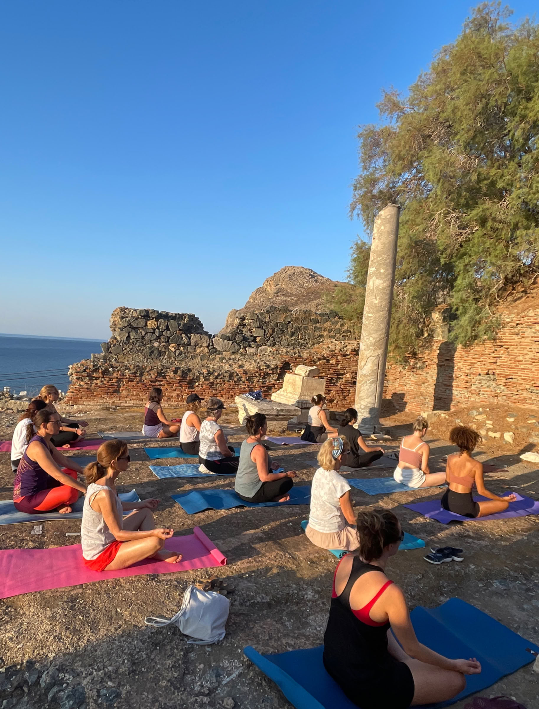 Jooga-, meditaatio- ja syvärentoutusretriitti Kreetalla, Kreikassa