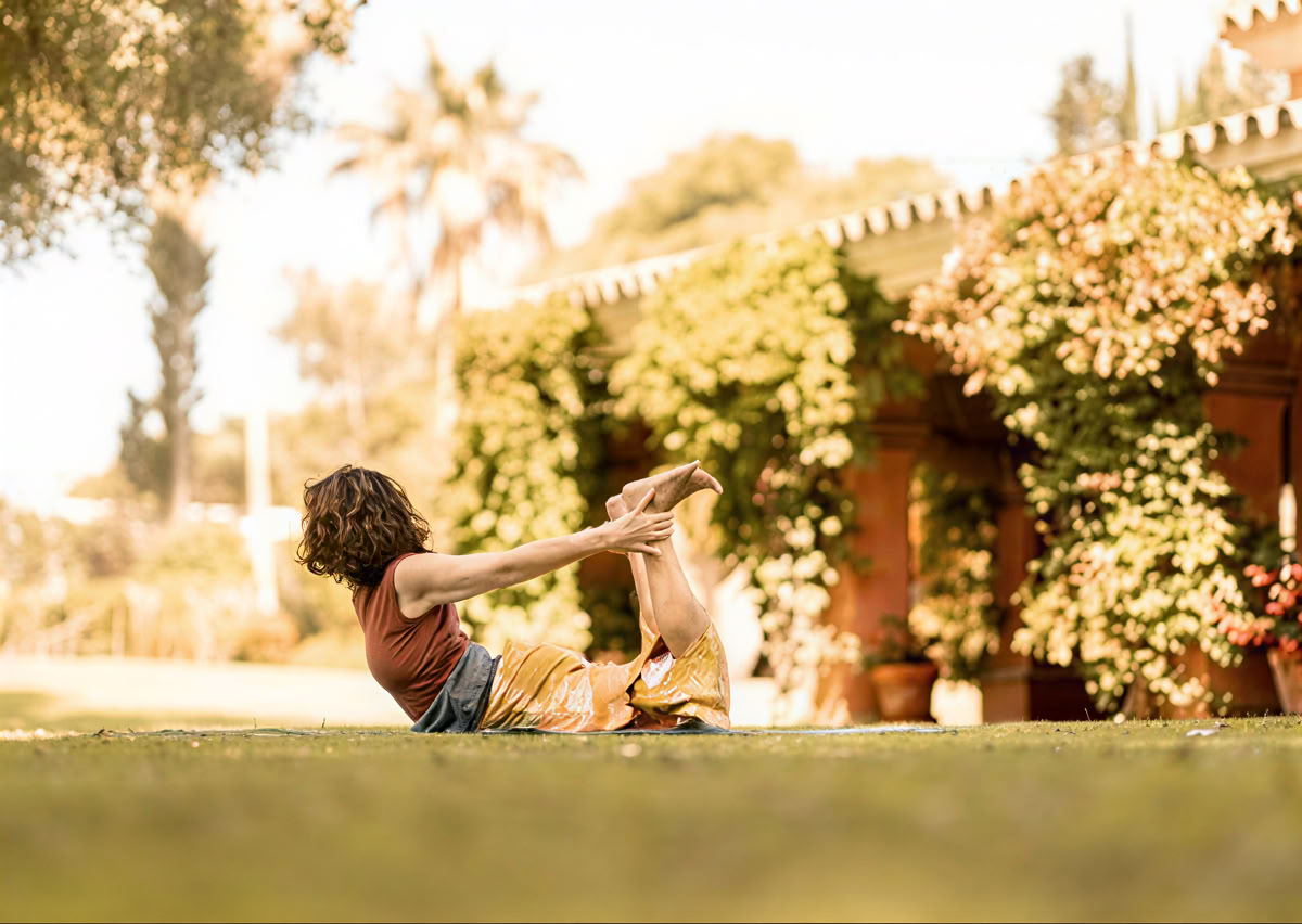 Yksilöjoogatunti Sotograndessa