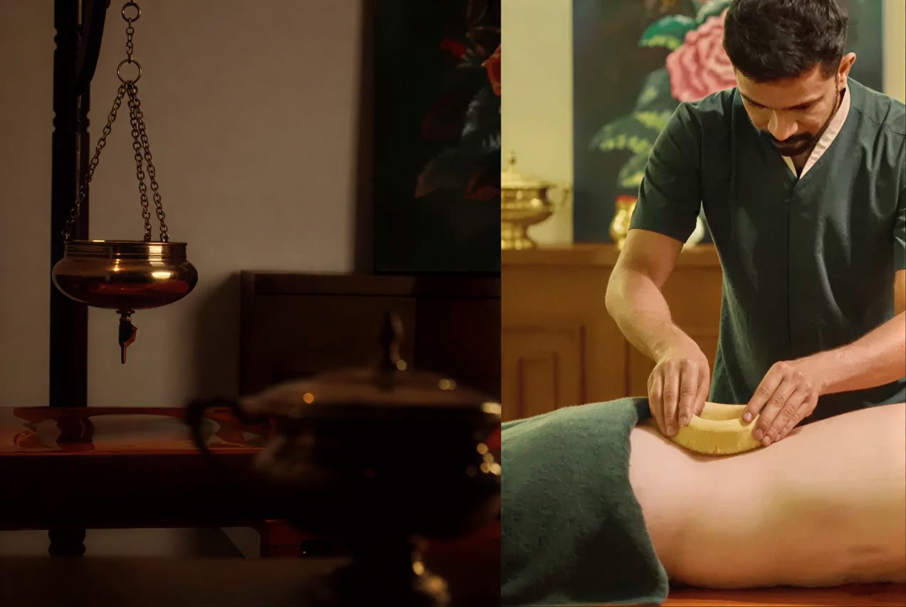 14 päivän Ayurveda- ja henkisen parantumisen retriitti Vaidyagramassa