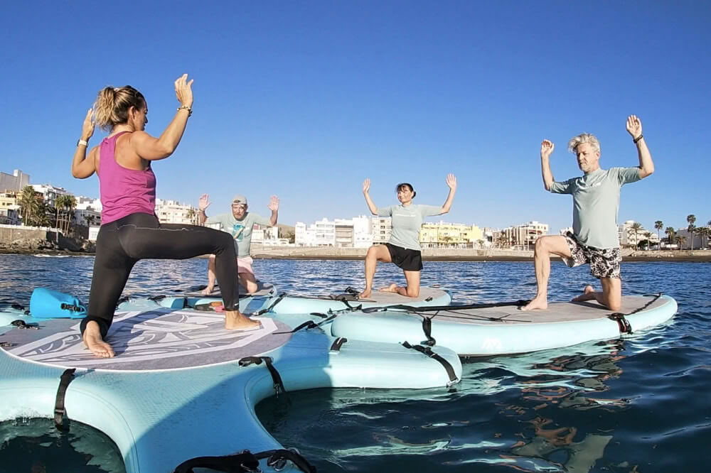 SUP-lautailu- ja joogaretriitti Gran Canarialla