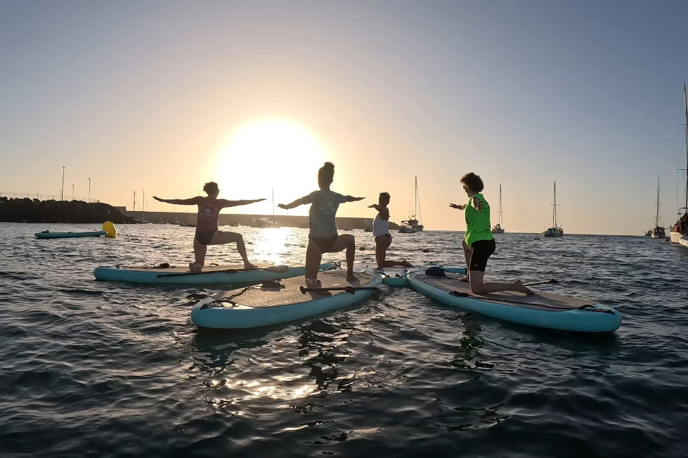 SUP-lautailu- ja joogaretriitti Gran Canarialla