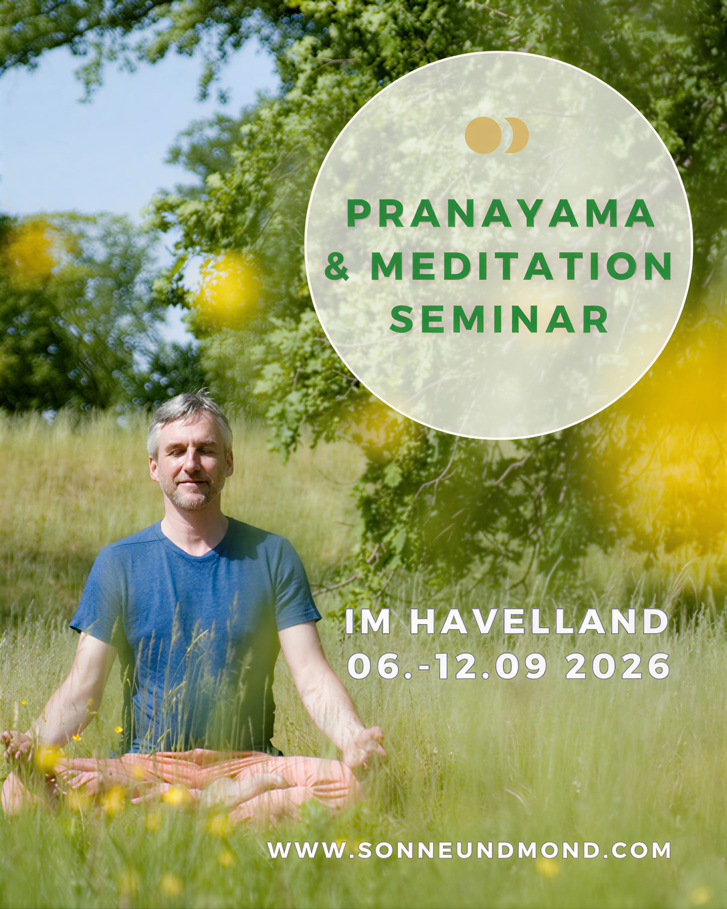 Opintovapaa: Pranayama- ja meditaatiointensiiviseminaari stressinhallintaan