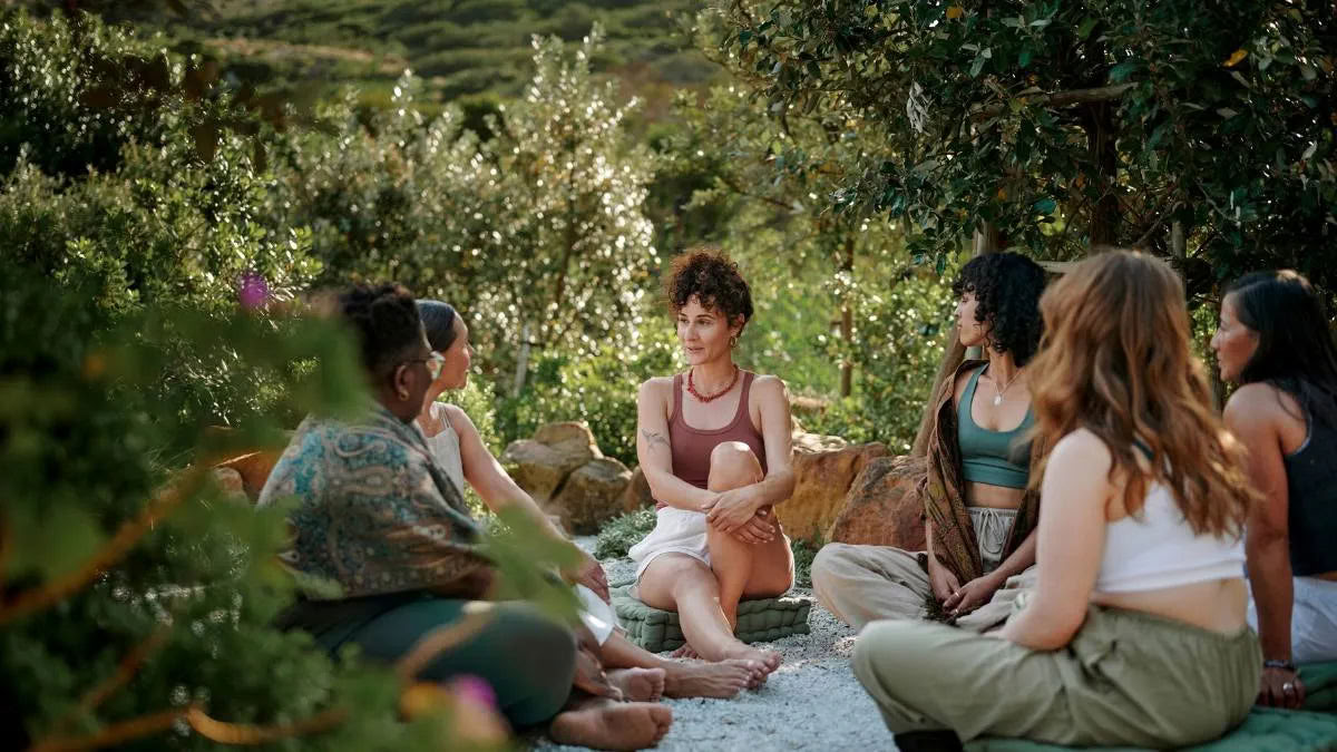 6 yön stressinpoistoretriitti