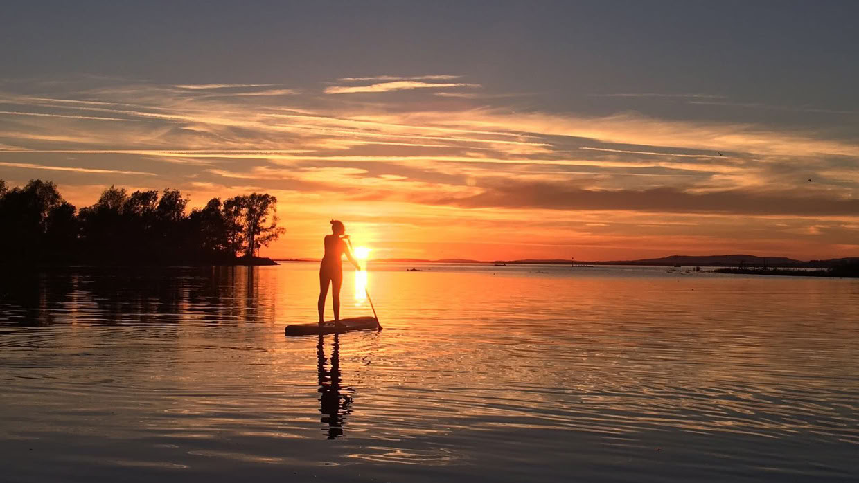 Auringonlaskun SUP-retki