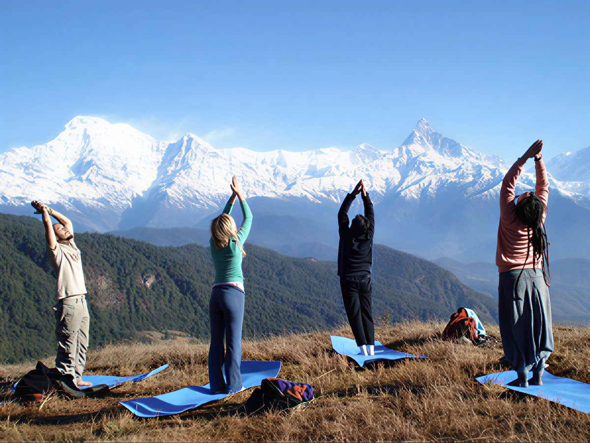 Joogamehu-puhdistusretriitti