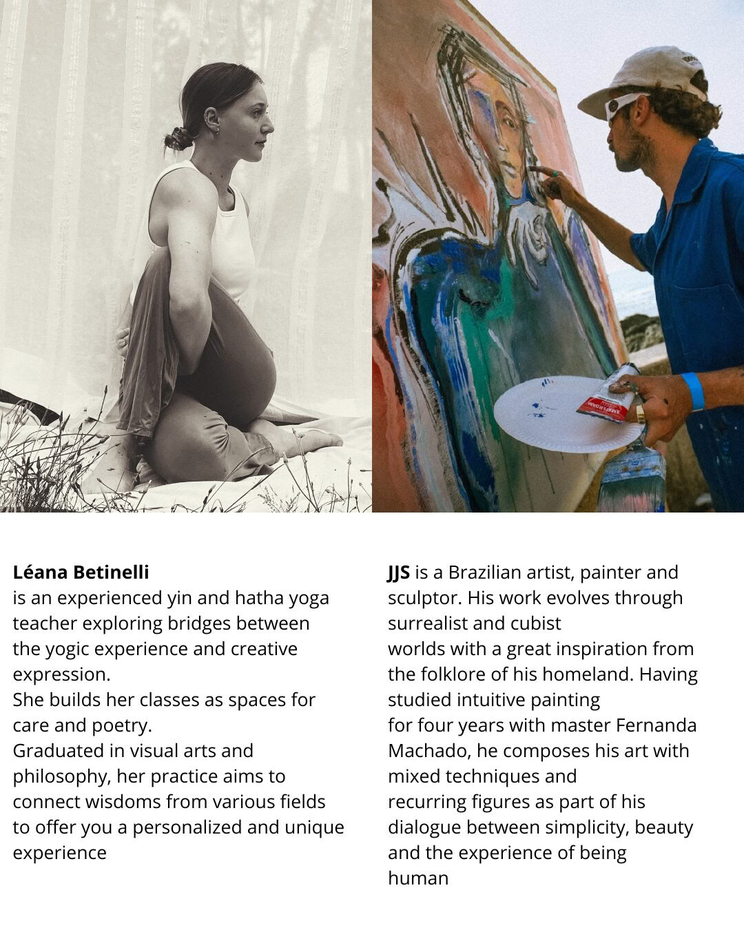 Jooga- ja taidevetäytyminen – Sisäiset maailmat
