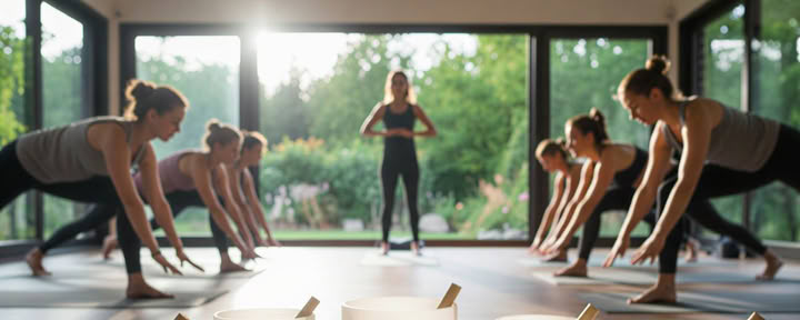 Vinyasa-joogan työpaja äänimaljarentoutuksella