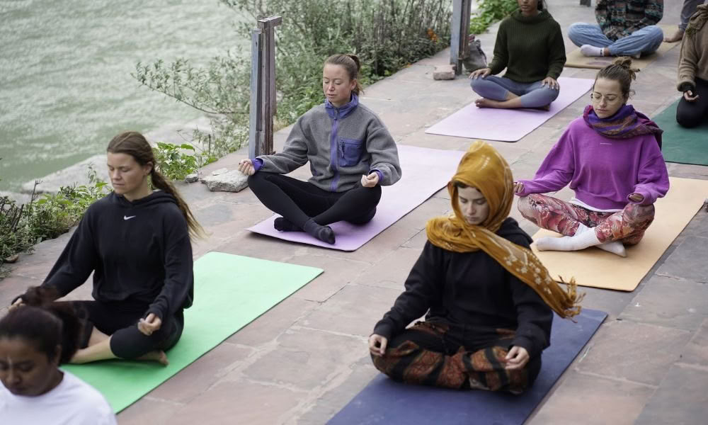 10 päivän joogaretriitit Rishikeshissä, Intiassa