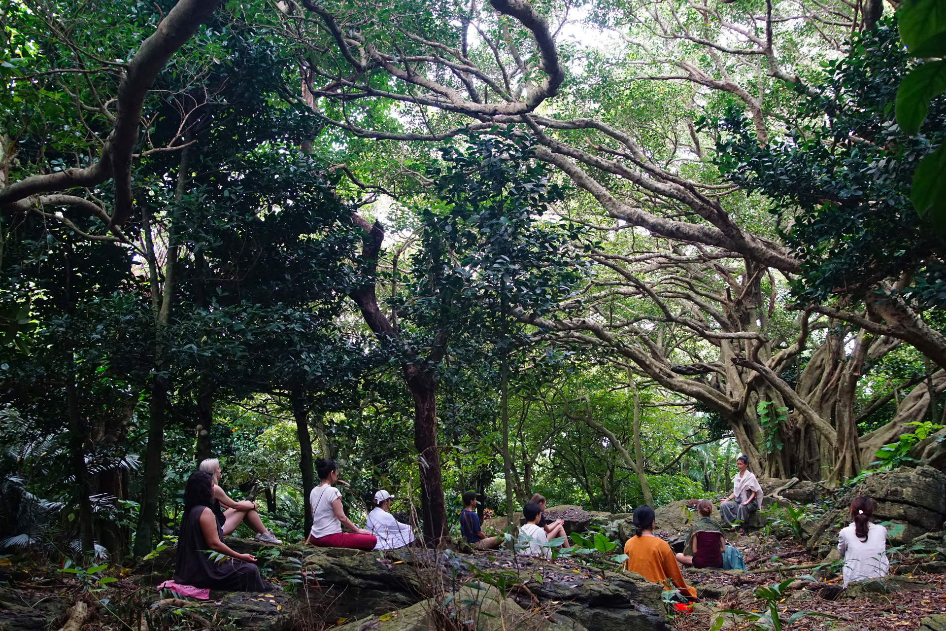 Hiljaisen läsnäolon meditaatio- ja joogaretriitti
