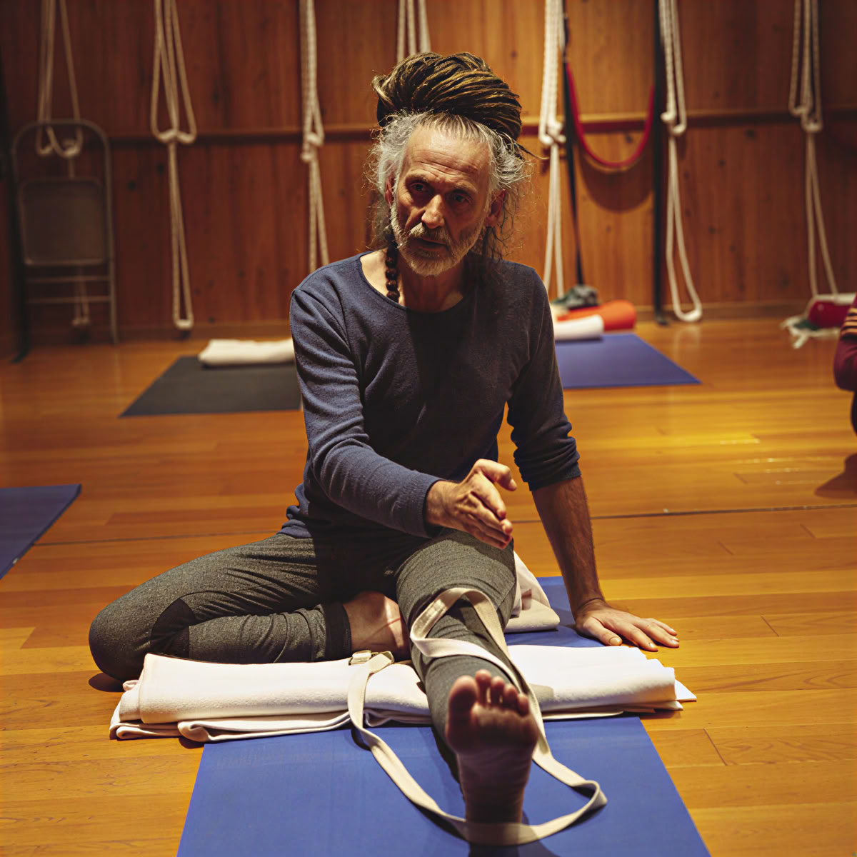 Iyengar-joogan työpaja Christian Pisanon kanssa