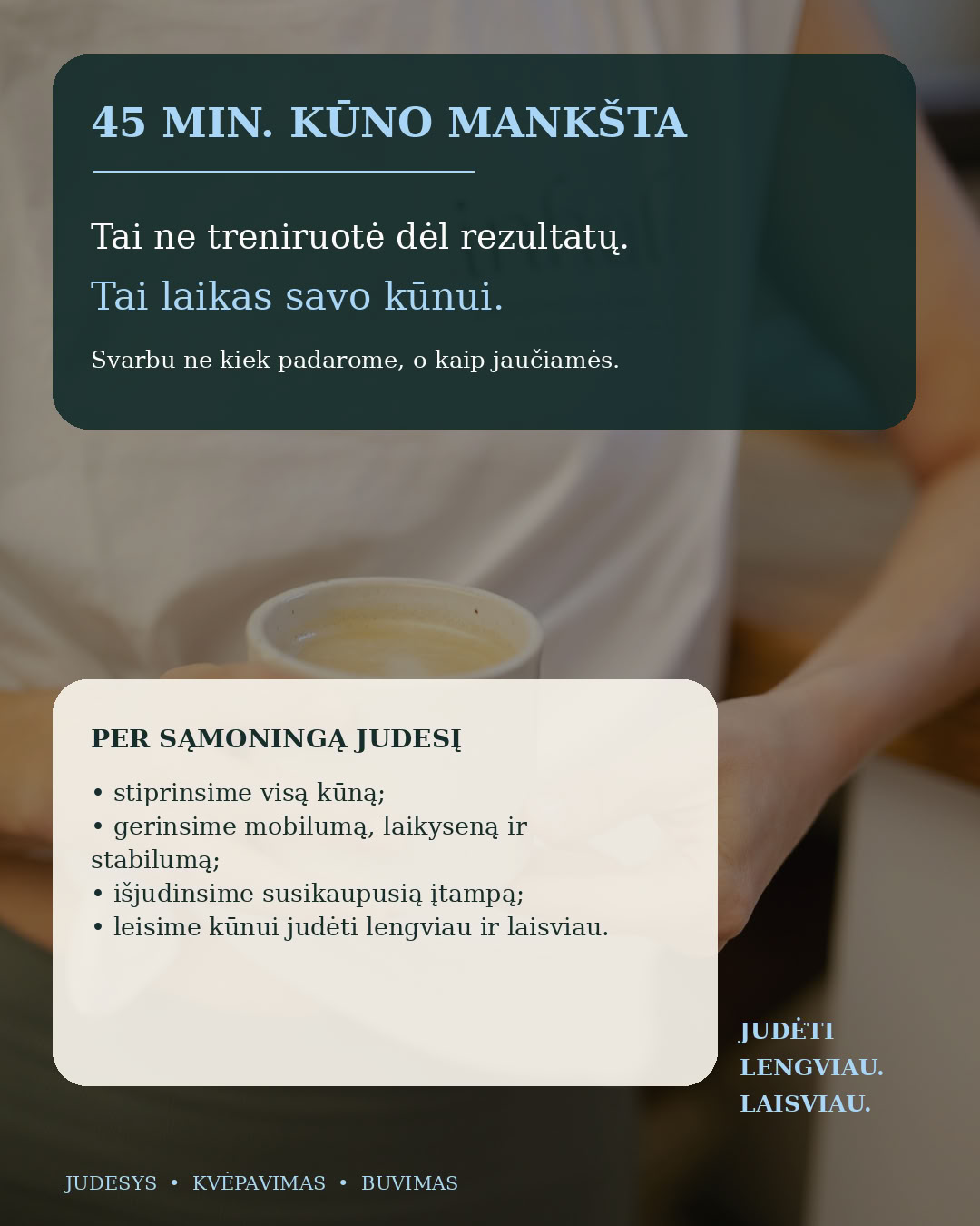 LIIKE. HENGITYS. OLEMINEN.