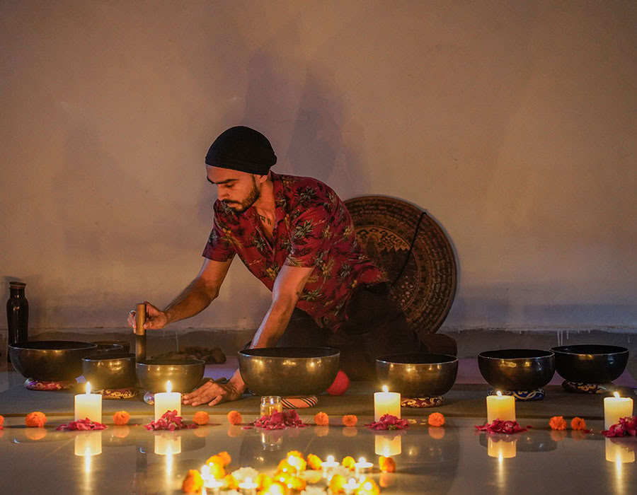 5 päivän jooga- ja meditaatioretriitti äänimaljarentoutuksella