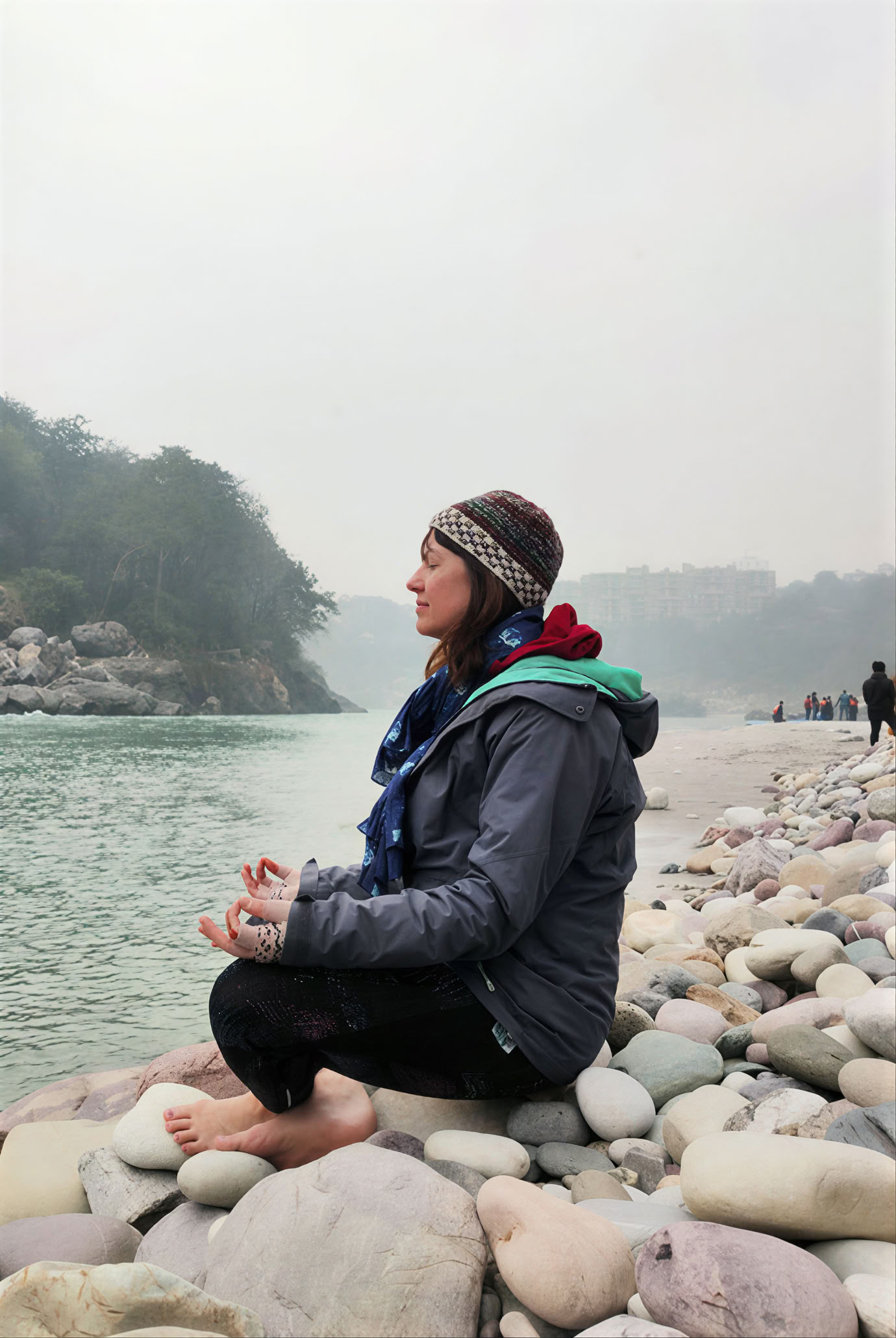 Pikameditaatio Rishikeshissä