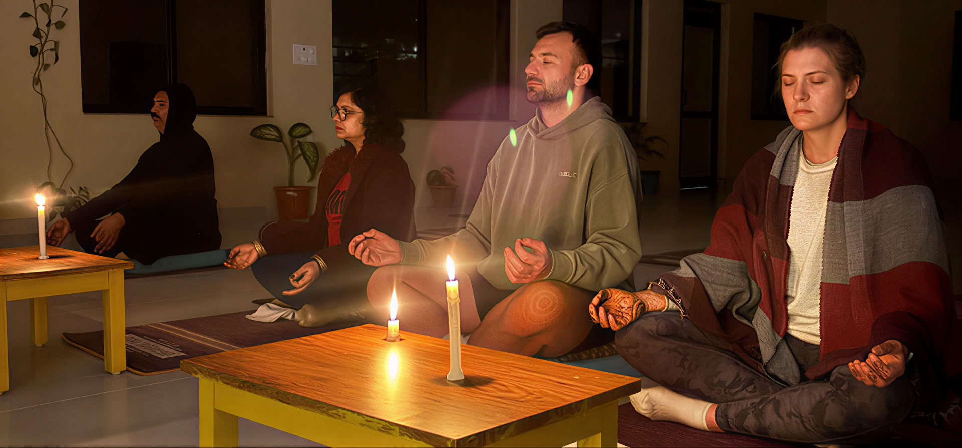 150 tunnin meditaatiokurssi