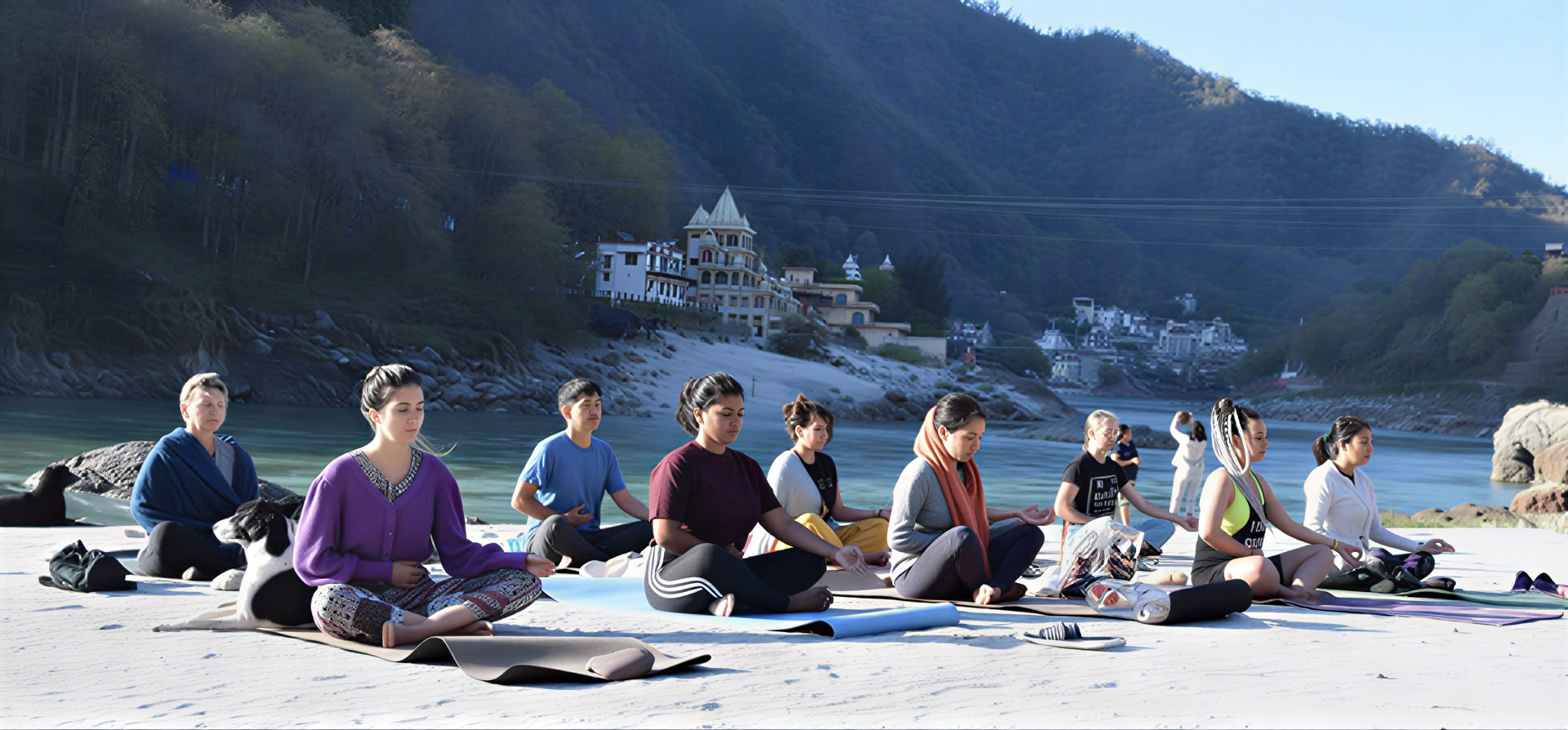 Meditaatioretriitit Rishikeshissä
