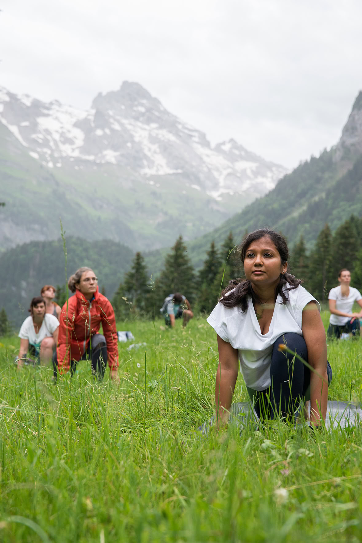 Intensiivinen jooga- ja hyvinvointiretriitti Ranskan Alpeilla
