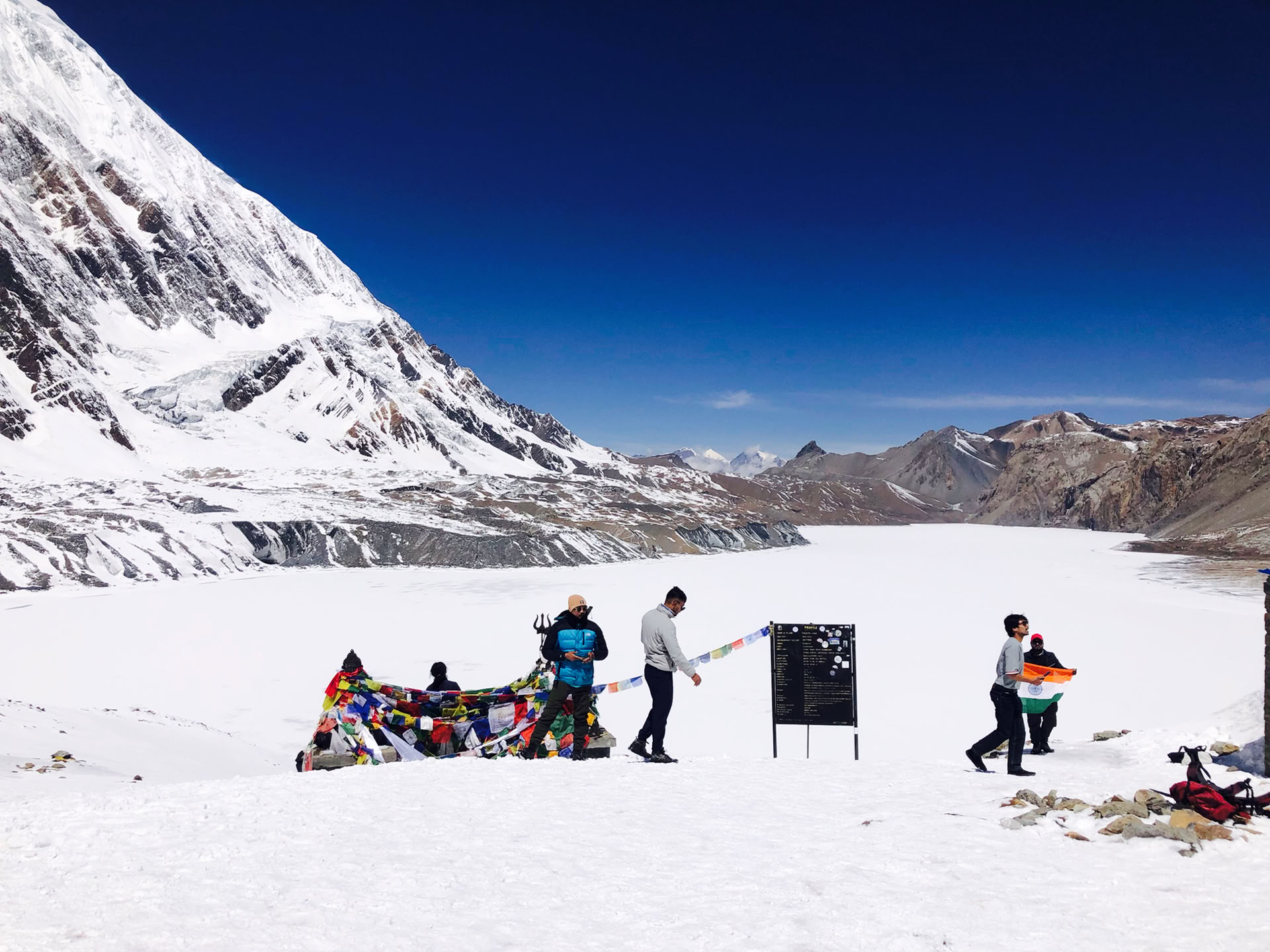 Annapurnan kierroksen joogavaellus Tilichon järvelle
