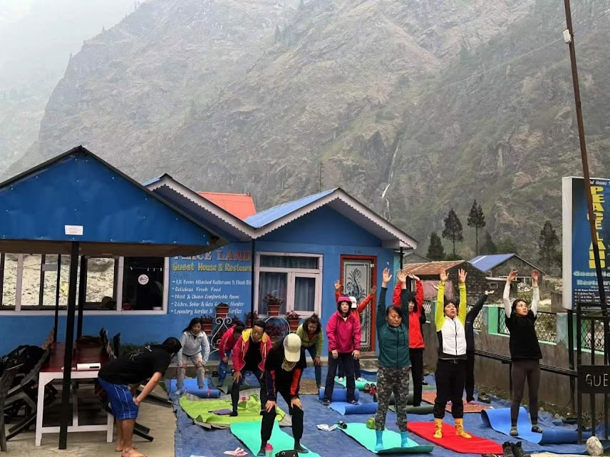 Annapurnan kierroksen joogavaellus