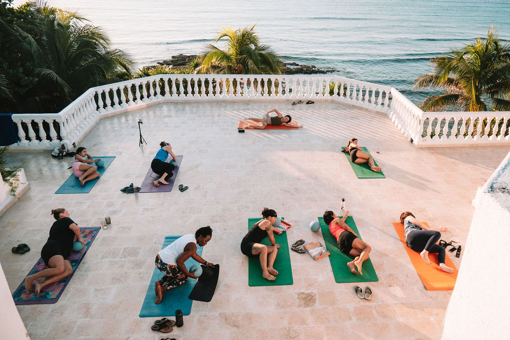 7 päivän Pilates-retriitti meren rannalla cenote- ja snorklausretkellä