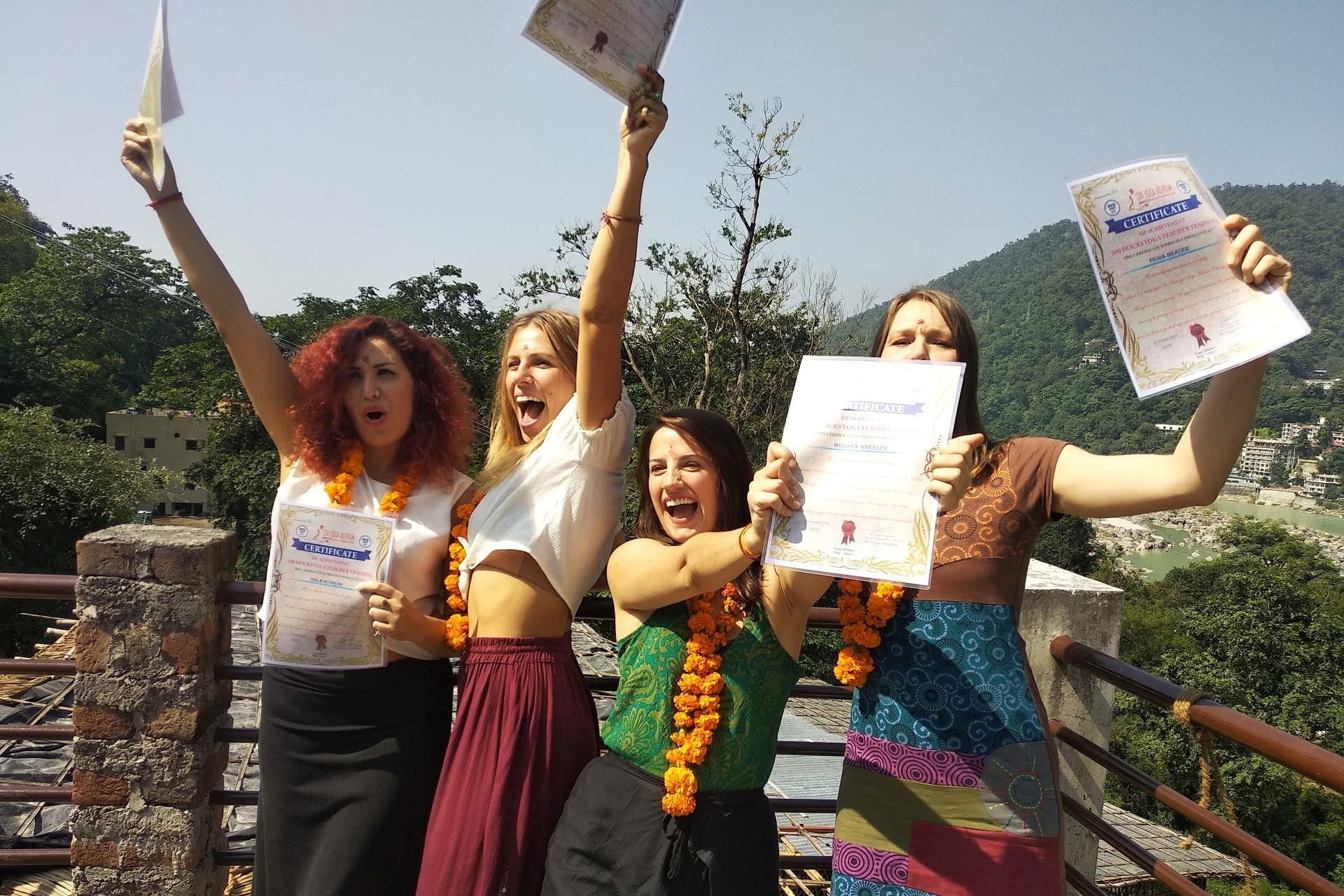 Meditaation opettajakoulutus Rishikeshissä, Intiassa