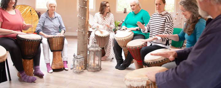 6 viikon djembe-rumpukurssi