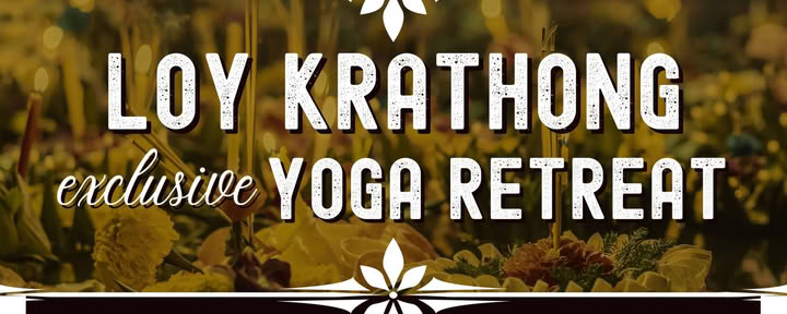 Loy Krathong -joogaretriitti yksityistilaisuutena