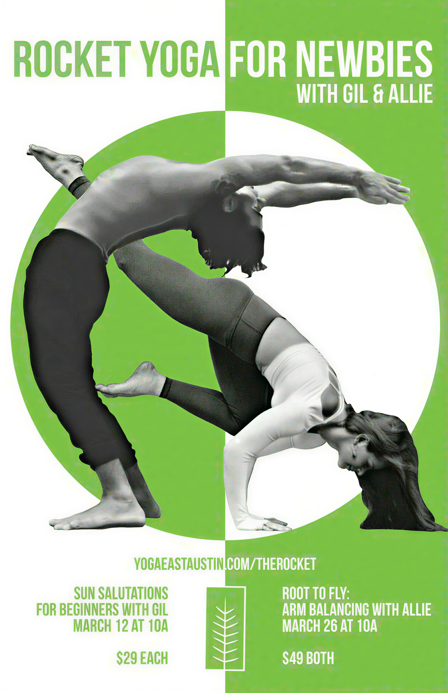 Aloittelijoiden Rocket Yoga