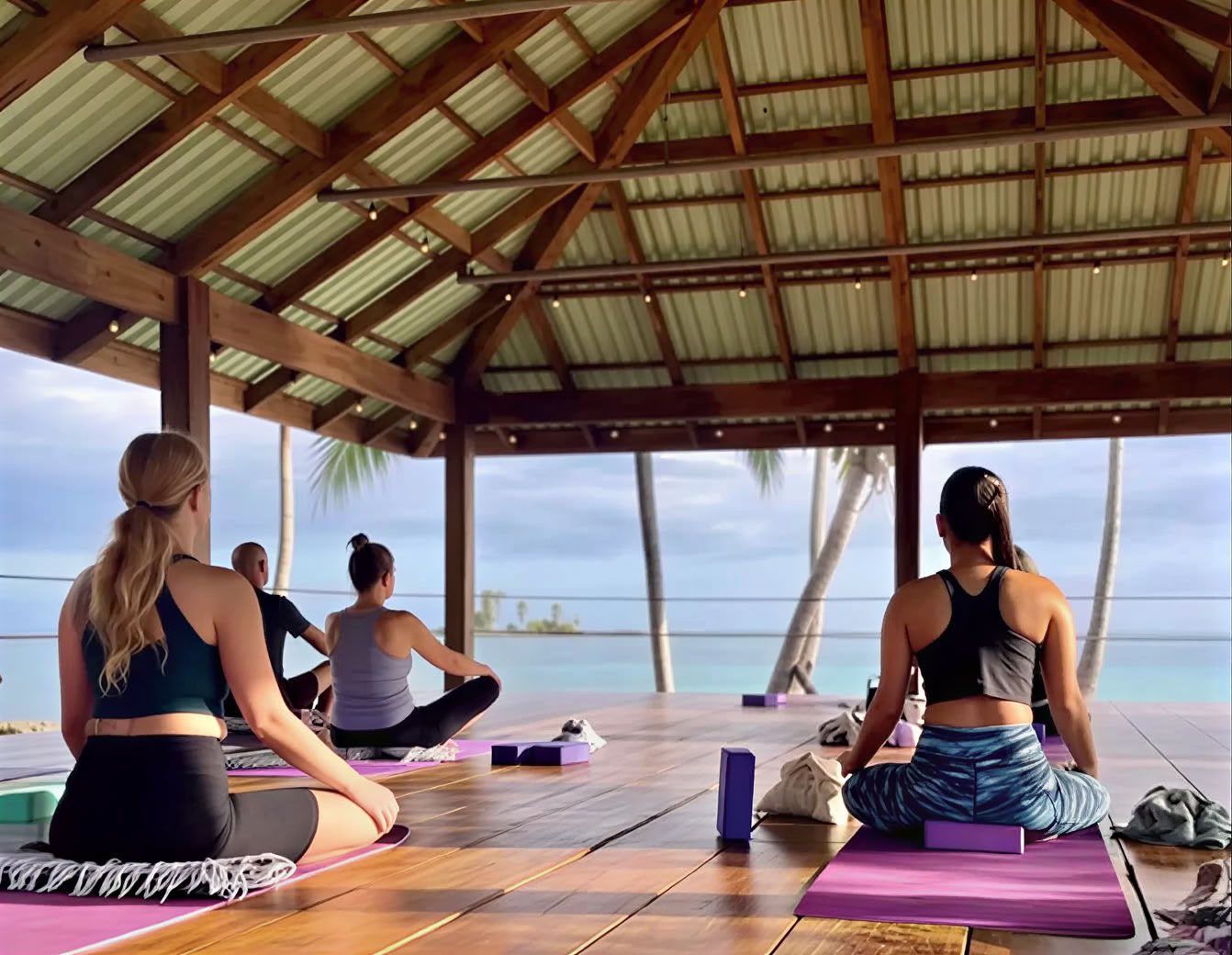 Karibian ilmajooga, jooga- ja mindfulness-loma