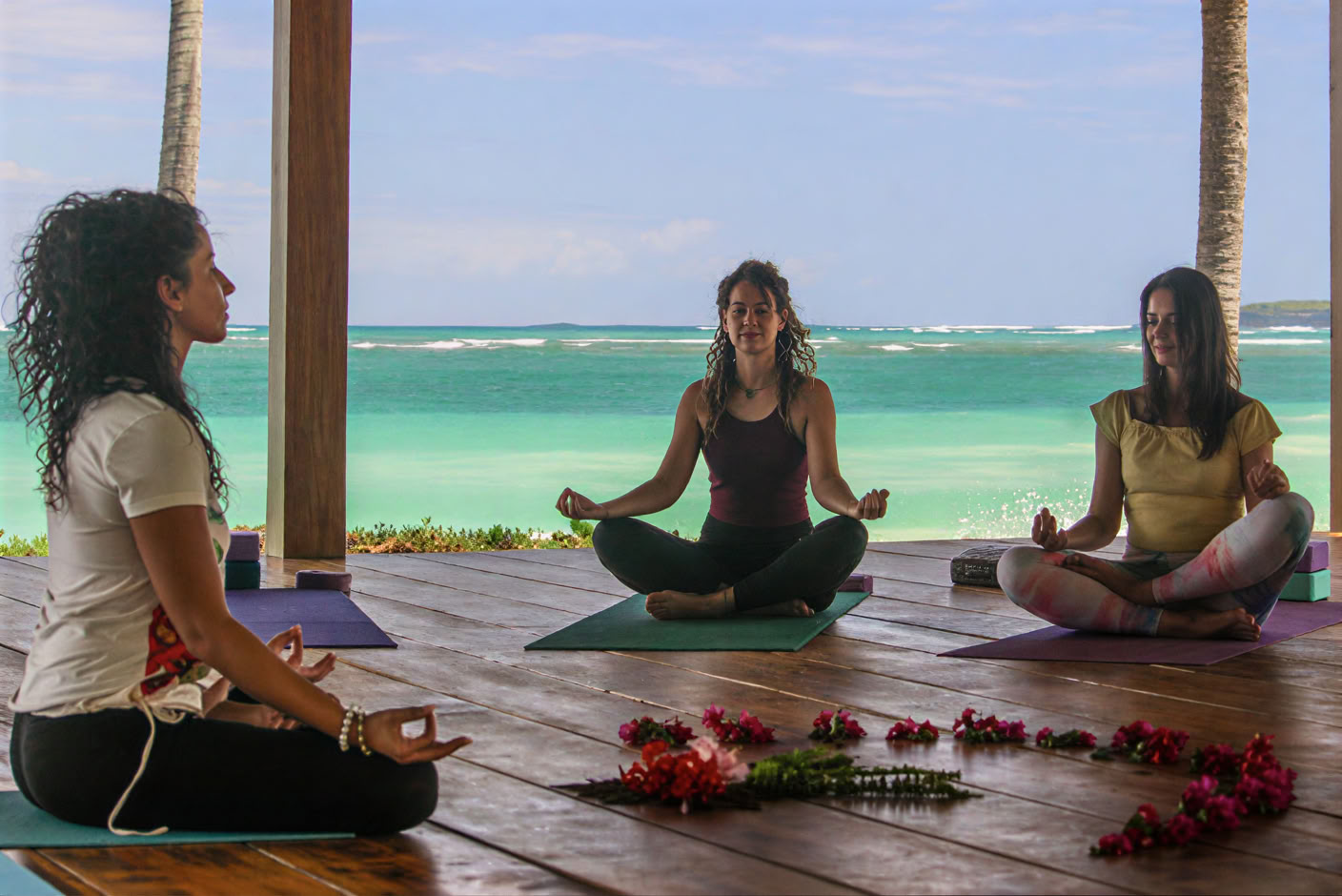 Karibian ilmajooga, jooga- ja mindfulness-loma